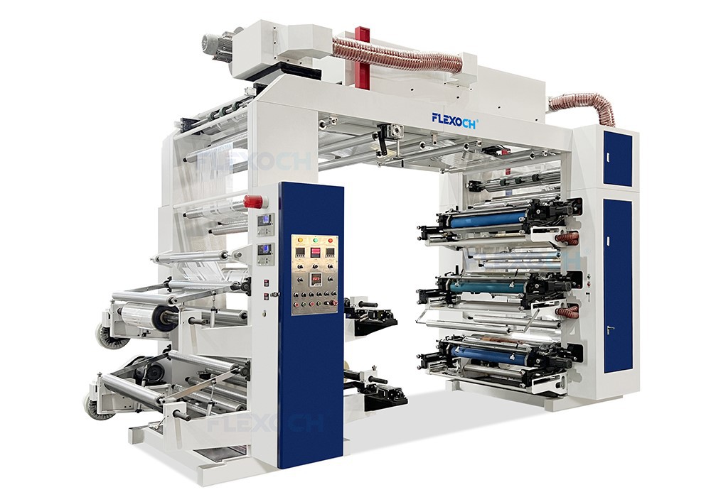 6 Colour Stack Type Flexo printing press 6 Colour Stack Type Flexo printing press